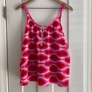 Macbeth Collection Tank Top M pink and red